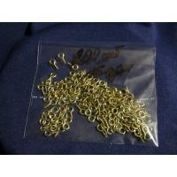 Гачок-саморіз 12*6 мм, ЗОЛОТО (упак. 100шт)